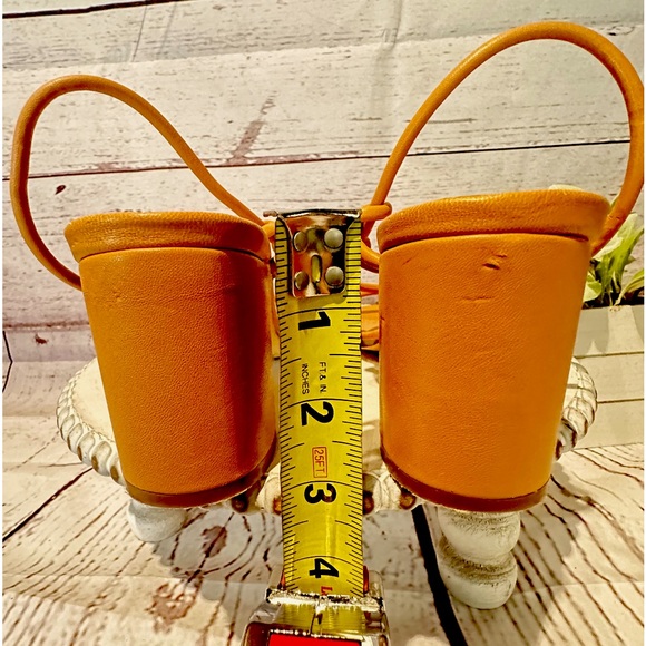 Urban Outfitters UO FIONA STRAPPY SANDAL IN NEUTRAL Tan Cognac Size 9 - Picture 10 of 10